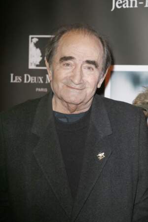 En 2019, Richard Bohringer lors de la soirée hommage à Jean-Pierre Mocky à Paris.