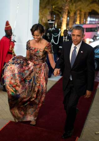 Barack Obama et Michelle Obama en visite officielle en Afrique en 2013