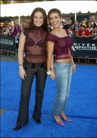En 2003, Alyssa Milano (31 ans) incarne Phoebe Halliwell dans la série Charmed