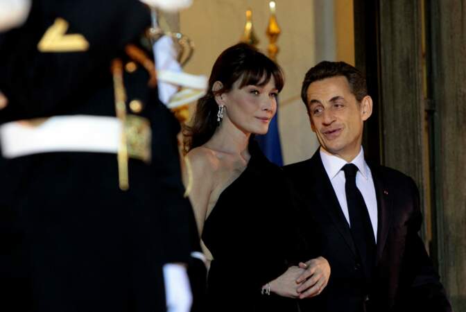En 2011, Nicolas Sarkozy et Carla Bruni attendent leur premier enfant ensemble