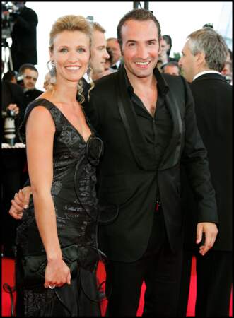 En 2007, Jean Dujardin (35 ans) et Alexandra Lamy filent le parfait amour au Festival de Cannes