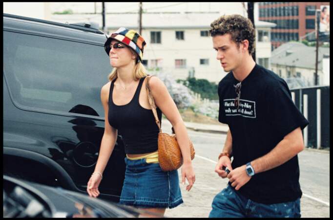 Justin Timberlake et Britney Spears, le couple s'est formé en 1998, ils ont décidé de rompre en 2002.