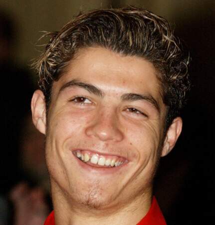 Cristiano Ronaldo (18 ans) à Londres en 2003