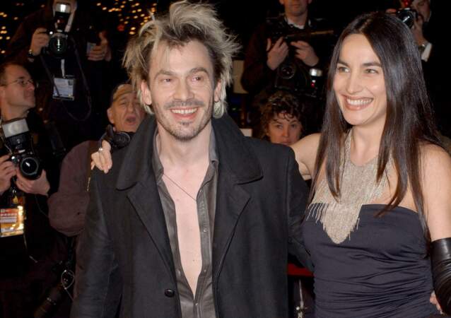 Florent Pagny et Azucena aux NRJ Music Awards de 2002 à Cannes, neuf ans après leur rencontre