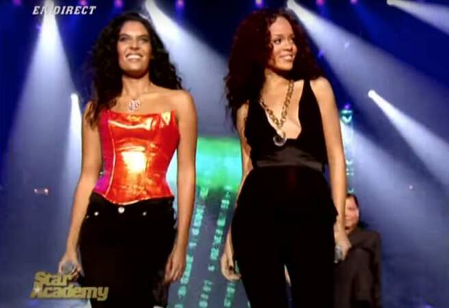 Lors de la saison 6 de la Star Academy, Rihanna est montée sur scène pour un duo avec Cynthia