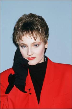 Patricia Kaas à l'émission Lahaye d'honneur, en 1987 (21 ans).