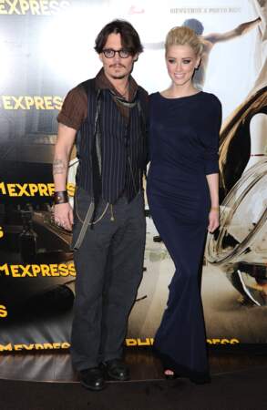 Johnny Depp et Amber Heard : l'acteur était en couple avec Vanessa Paradis. Il la quitte après 14 ans pour se marier avec Amber.