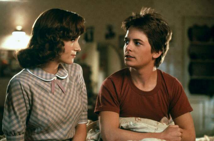 Lea Thompson et Michael J. Fox incarnaient respectivement les personnages de Lorraine McFly et Marty McFly 