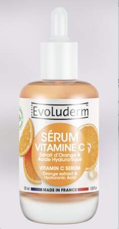 Sérum Vitamine C d'Evoluderm. à 9,90 € les 30 ml