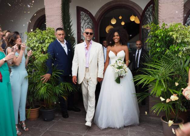 En 2018, Vincent Cassel et Tina Kunakey se mariaient à la mairie de Bidart