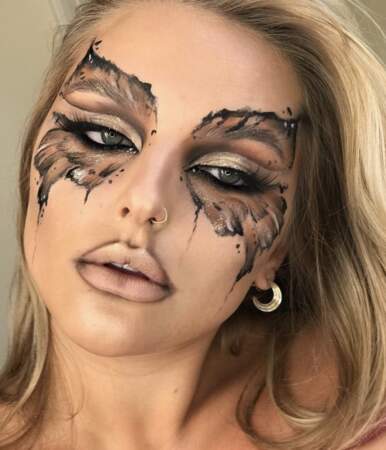 Un makeup papillon pour votre look d'Halloween 