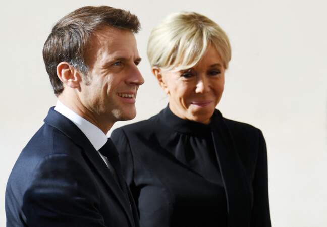 Emmanuel Macron et son épouse Brigitte Macron se sont rendus à Rome du 23 et 24 octobre 2022