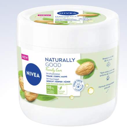 Crème naturally good family care Nivea à 6,50 €