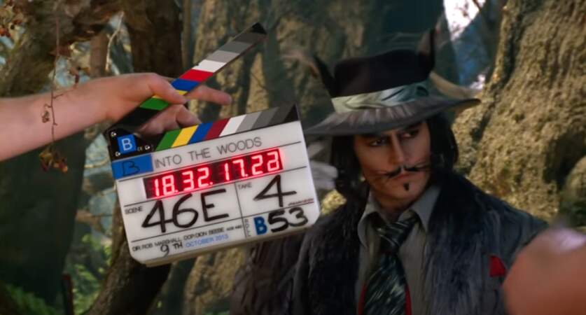 En 2014, Johnny Depp incarne le loup dans la comédie musicale Into the Woods. L'occasion pour l'acteur de 51 ans de rivaliser d'imagination pour son déguisement. 