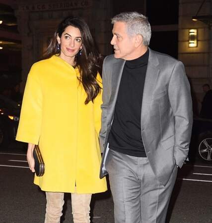 Au mois de mai 2018, Amal et George Clooney se rendent au mariage de Meghan Markle et du prince Harry
