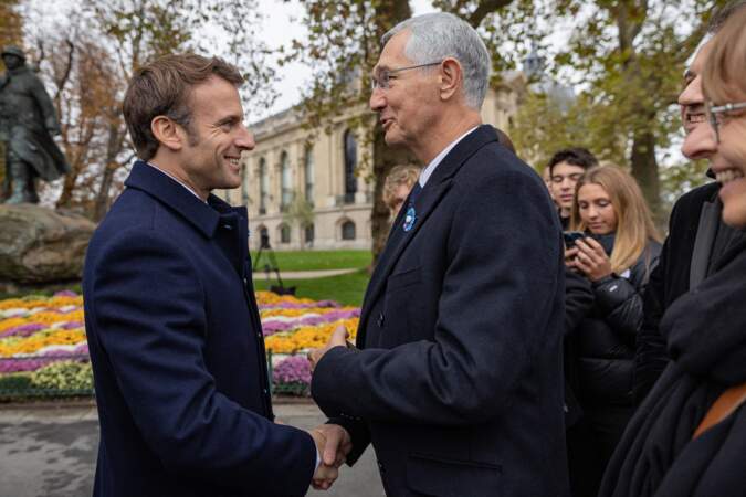 Cérémonie commémorative du 11-Novembre : Emmanuel Macron