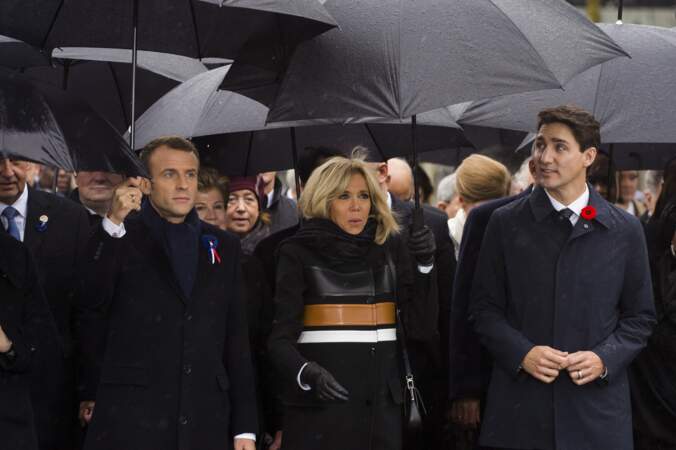 Il n'y a qu'une année où Brigitte Macron a assisté aux commémorations du 11-Novembre, aux côtés de son mari