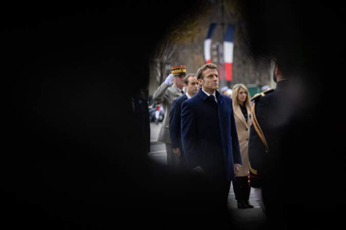 Cérémonie commémorative du 11-Novembre : le président Emmanuel Macron