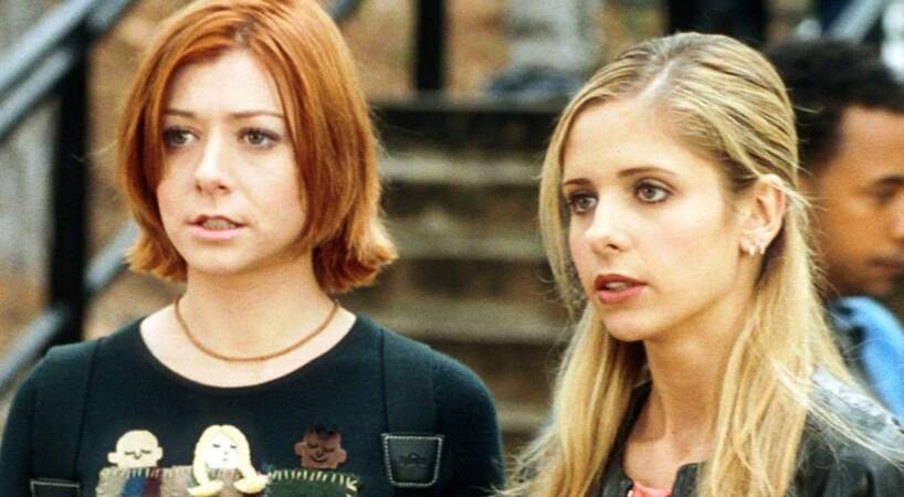 Dans la série, Buffy est accompagnée de sa meilleure amie Willow, interprétée par Alyson Hannigan.  