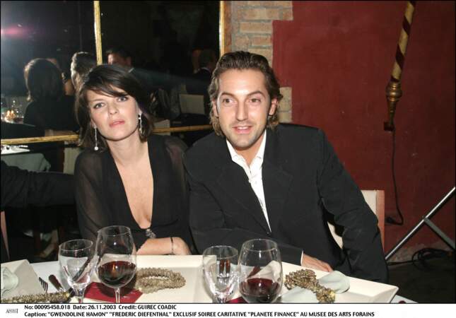 En 2002, Gwendoline Hamon (32 ans) et Frédéric Diefenthal se mettent en couple. 