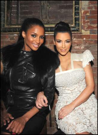 Kim Kardashian ne quitte plus sa copine Ciara. Elles partagent ensemble une passion pour la mode. 
