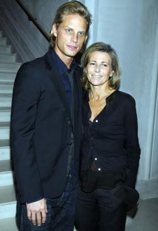 Claire Chazal (53 ans) pose avec son conjoint Arnaud Lemaire en 2009