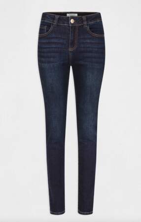 Jeans slim taille haute jean brut Morgan, 45 euros