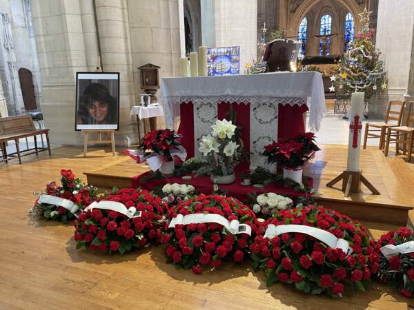 Obsèques de la chanteuse Linda de Suza en l’église Saint Gervais-Saint Protais de Gisors