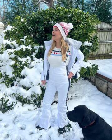 Reese Witherspoon en tenue de ski