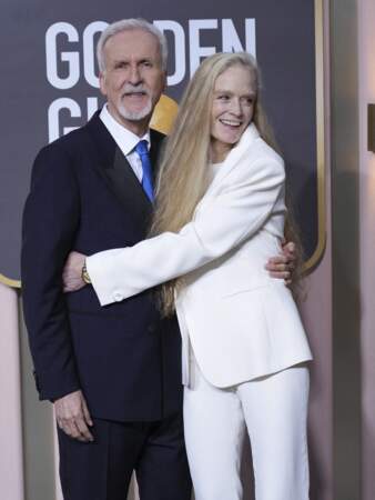 James Cameron et sa femme Suzy Cameron étaient présents pour la 80 ème édition des Golden Globe. Le réalisateur était nommé dans la catégorie Meilleur Réalisateur 