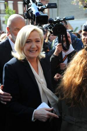 Marine Le Pen, présidente du Front National, touchait dernièrement 5.000 euros.