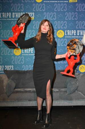 Mélanie Auffret récompensée du prix spécial du jury pour son film, Les petites victoires