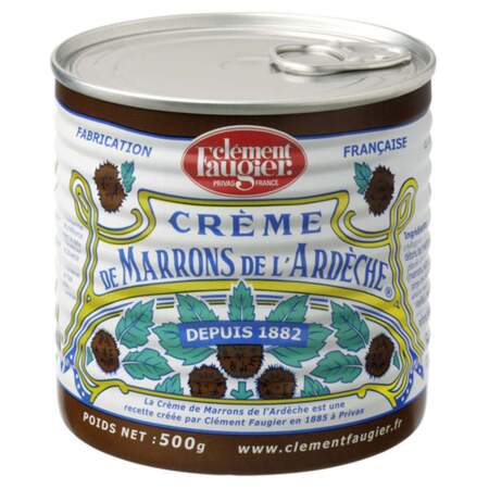 Crème De Marrons D'Ardèche 500 g, 2,49 €, Clement Faugier.
