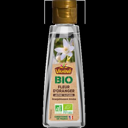 Arôme naturel de
fleur d’oranger bio, 50 ml, 3,49 € Vahiné