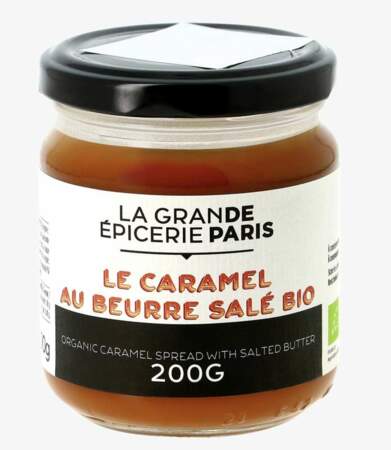Le caramel au beurre salé bio, 200 g, 6,20 €, La Grande Épicerie de Paris.