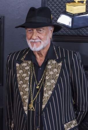 Mick Fleetwood est le cofondateur du groupe Fleetwood Mac à la 65ème édition de la cérémonie des Grammy Awards