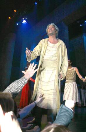 Daniel Lévi incarnait Moïse dans Les Dix Commandements.