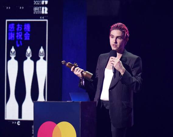 Fontaines D.C. remporte le prix du groupe international de l'année lors de la cérémonie des BRIT Awards.