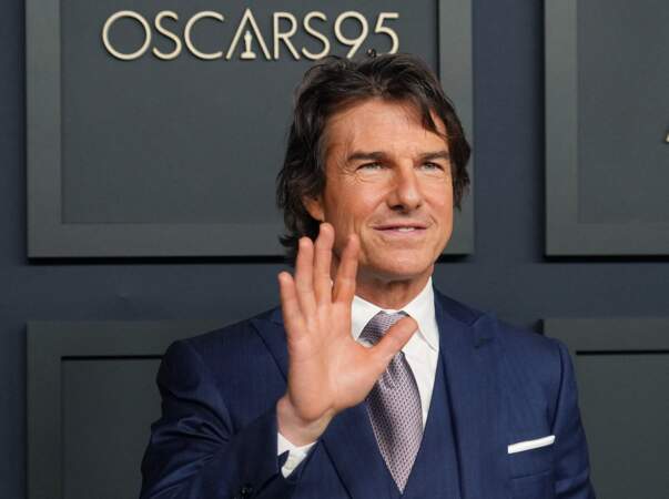 Le déjeuner des nommés à la 95ème cérémonie des Oscars - Tom Cruise vient représenter le film Top Gun Maverick