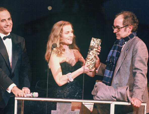 Jean-Luc Godard reçoit le César d'honneur en 1987 (puis en 1998) 