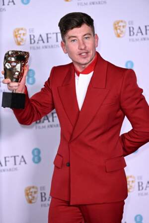 76e cérémonie des British Academy Film Awards (BAFTA) - Barry Keoghan a remporté le trophée du meilleur second rôle dans un rôle masculin