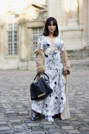 Heart Evangelista a participé au show de Victoria Beckham durant la Fashion week à Paris le 3 mars 2023