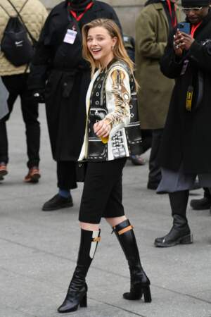 Chloe Grace Moretz au défilé Louis Vuitton prêt-à-porter automne-hiver 2023/2024 lors de la Fashion Week de Paris le 6 mars 2023