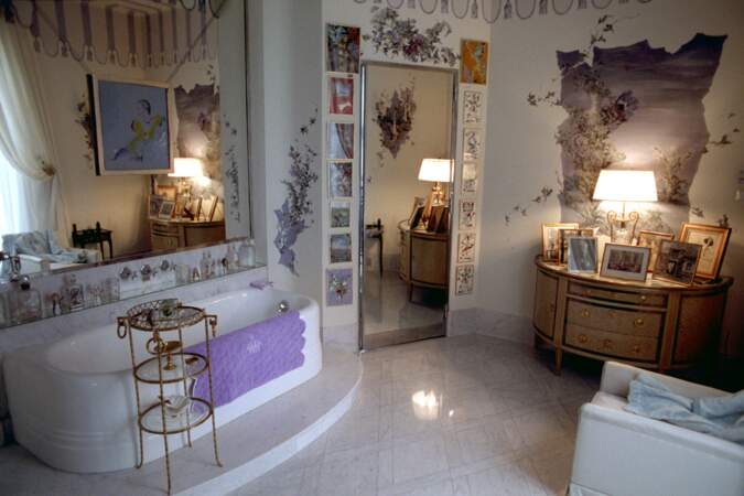 Une des salles de bains de la villa Windsor.