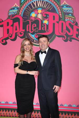 Cynthia et Stéphane Valeri au Bal de la Rose 2023