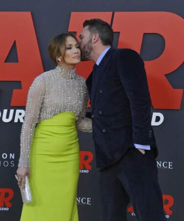 Ben Affleck et Jennifer Lopez se sont montrés très complices lors du photocall.
