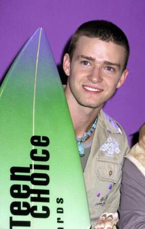 En 2001, Justin Timberlake participe à son premier long métrage, En bout de ligne. Il a 20 ans