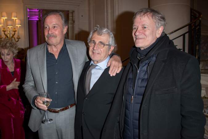 Gala caritatif des "Stéthos d'Or" 2023 : Michel Leeb, Michel Boujenah et Francis Huster.