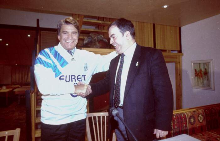 Passionné de sports, Bernard Tapie devient président de l’Olympique de Marseille en 1986.