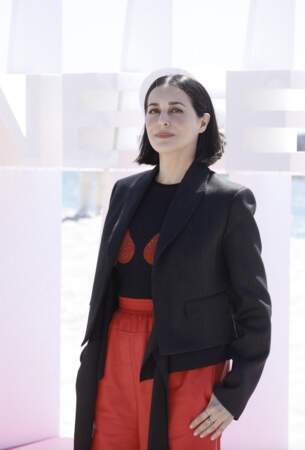 Amira Casar au festival Canneseries à Cannes
